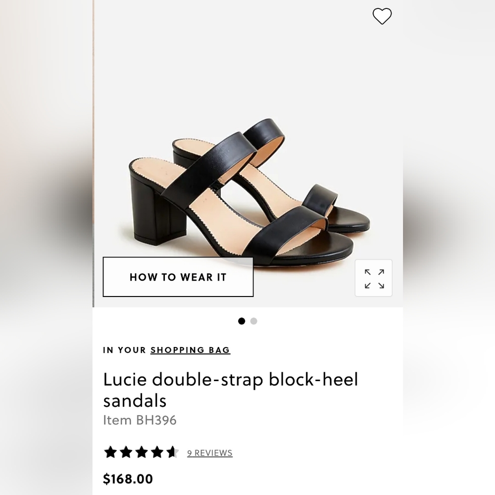 NIB Jcrew Lucie shoes sandal heel 7 mustard yellow warm marigold - Picture 14 of 15